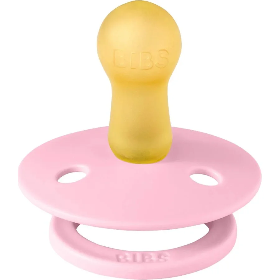 Bibs Colour Kauçuk Emzik 6-18 Ay, Pembe