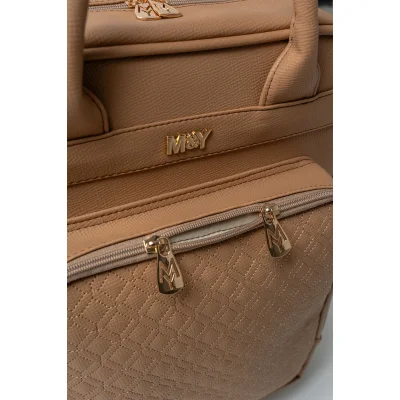 M&Y Mia Anne Bebek Bakım Sırt Çantası, Taba