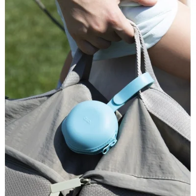 OiOi Pod Silikon Emzik Kutusu, Aqua Green