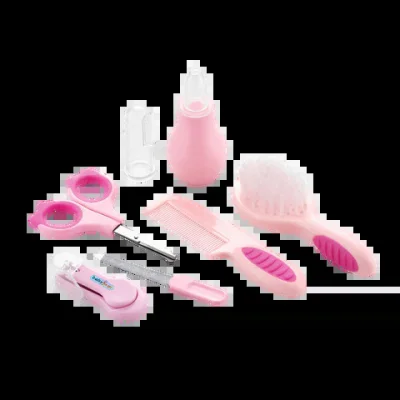 BabyJem Bebek Bakım Seti, Pembe, 7'li