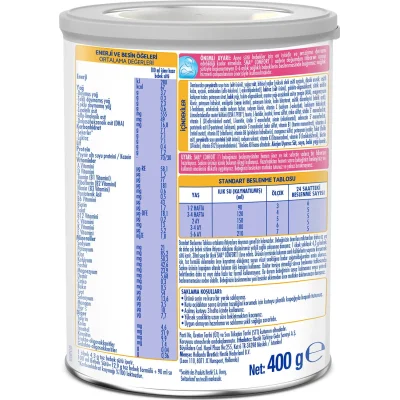 SMA Comfort 1 Bebek Sütü 0-6 Ay, 400 g