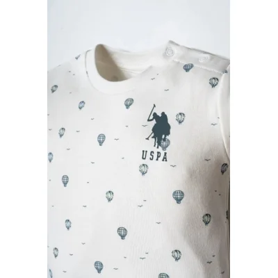 U.S. Polo Şortlu Takım, Beyaz