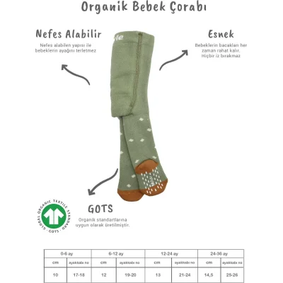 Bistyle Puan Kaymaz Havlu Külotlu Çorap, Nil