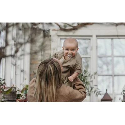 Bibs Colour Kauçuk Simetrik Emzik 6-12 Ay Ivory