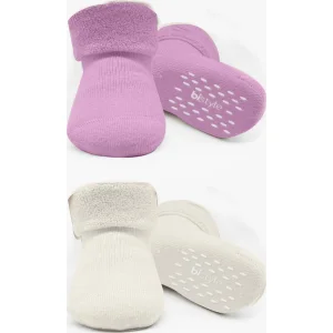 Bistyle Havlu Soket Kaymaz Basic Girl, 2'li, Gül Kurusu