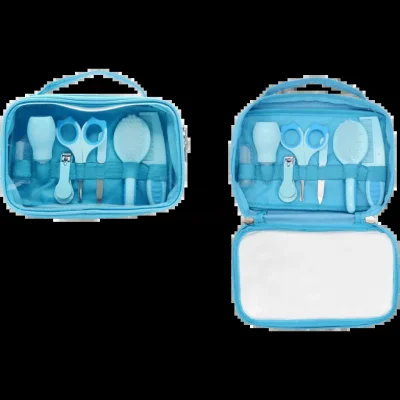 BabyJem Bebek Bakım Seti, Mavi, 7'li