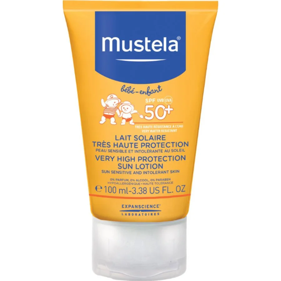Mustela Very High Protection Güneş Losyonu, SPF 50, 100 ml