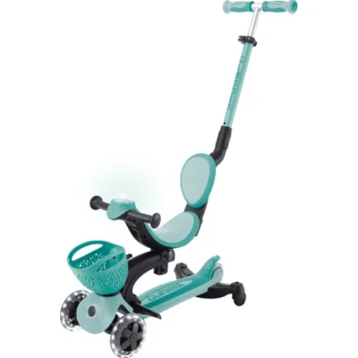 Globber Go Up Baby 360 Scooter (Işıklı) Koyu Mint