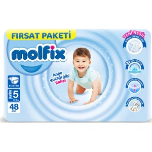 Molfix Bebek Bezi, 5 Beden, 48 Adet
