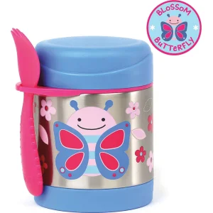 Skip Hop Zoo Paslanmaz Çelik Termos, 325 ml, Kelebek
