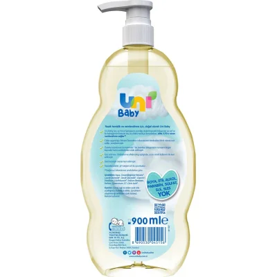 Uni Baby Bebek Şampuanı, 900 ml