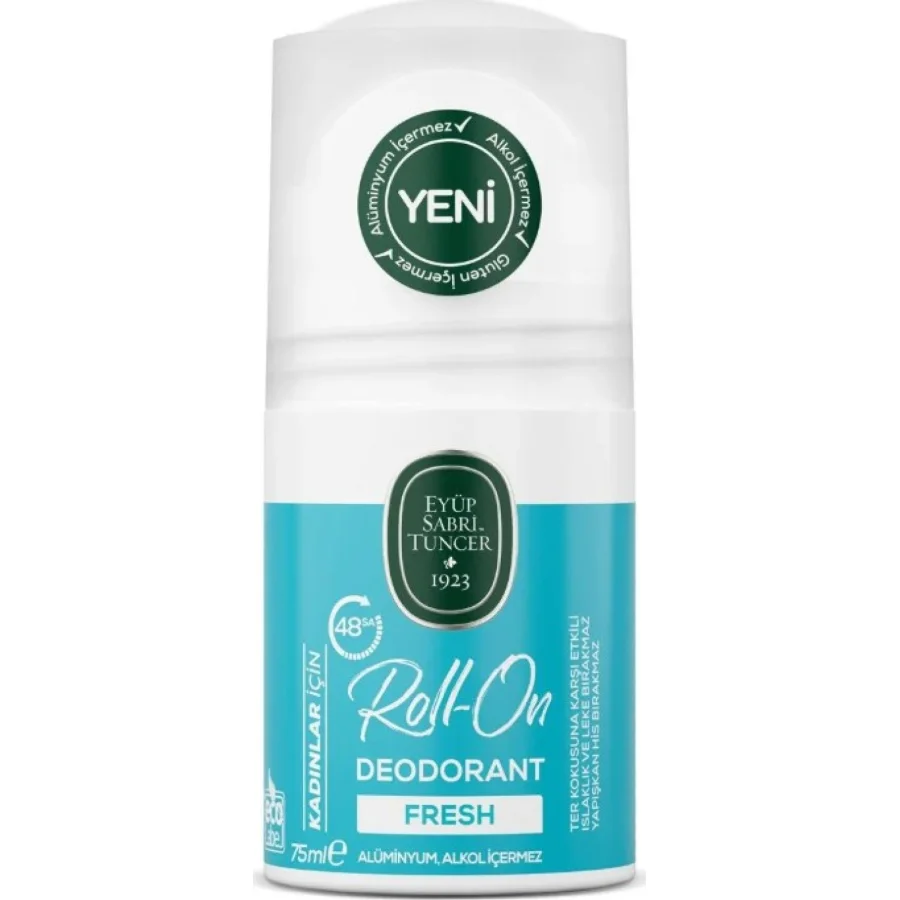 Eyüp Sabri Tuncer Kadın Roll On Deodorant, 75 ml, Fresh