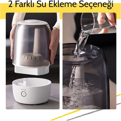 Deerma F60W Dijital Üstten Dolum Ultrasonik Soğuk Buhar Makinesi