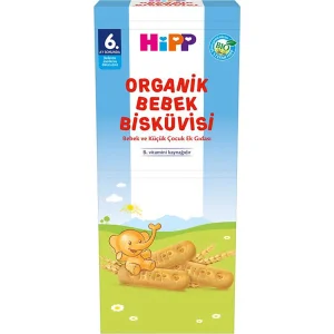 Hipp Organik Bebek Bisküvisi, 180 g
