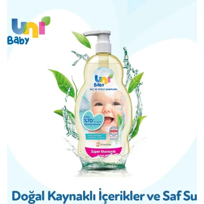 Uni Baby Bebek Şampuanı, 900 ml