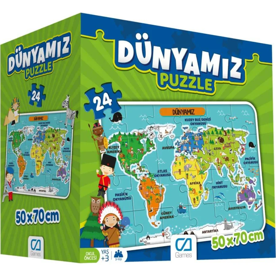 Games Dünyamız Puzzle 5025