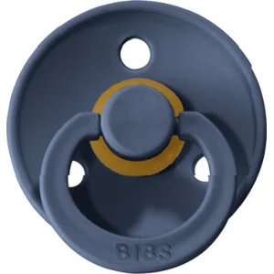 Bibs Colour Kauçuk Emzik 6-18 Ay Steel Blue