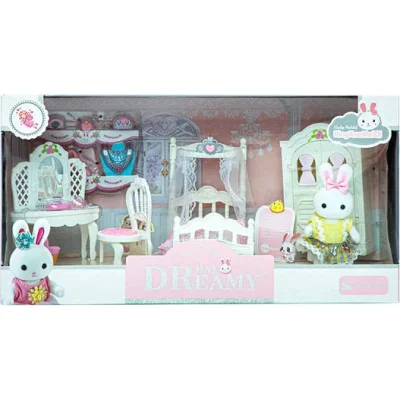 Bay Dreamy Mini Tavşan Büyük Yatak Odası Oyun Set