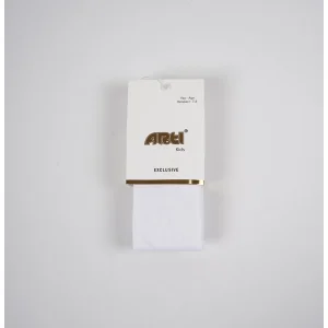 Artı Alona Düz Külotlu Çorap, Beyaz