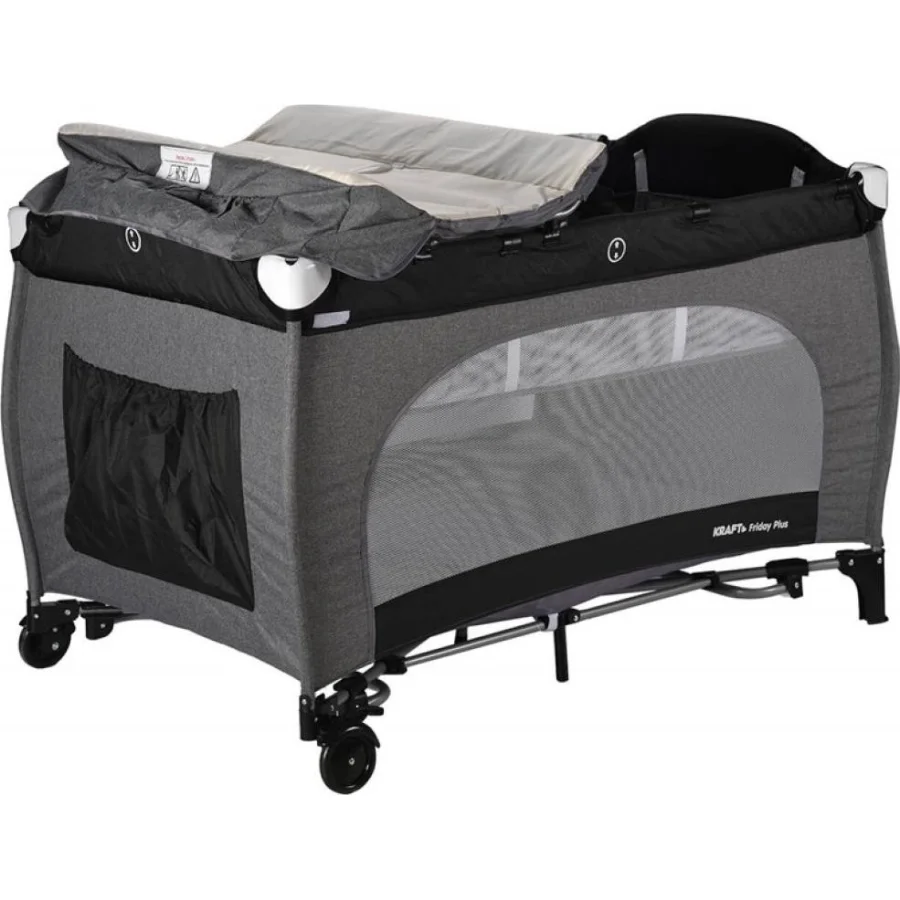 Kraft Friday Plus Oyun Parkı, 70x120, Koyu Gri