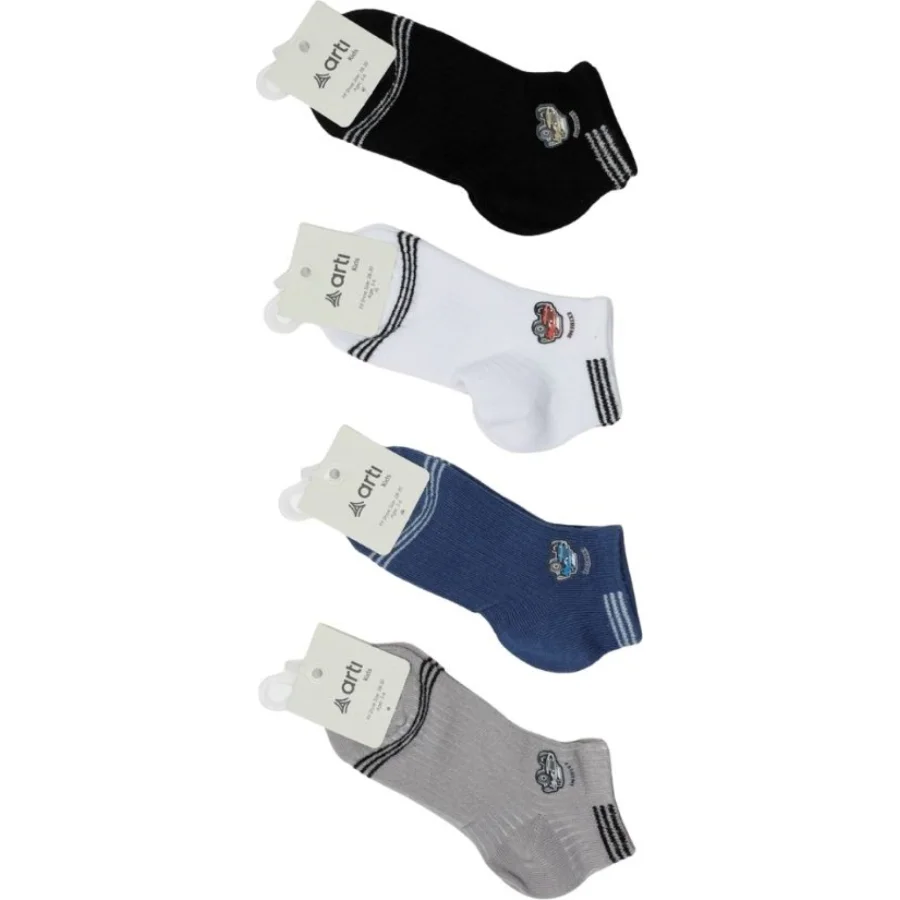 Katamino Kansas Aks. Erkek Patik Çorap, Asorti