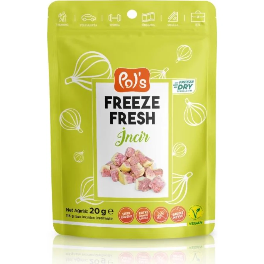 Pol’s Freeze Fresh, İncir, 20 g
