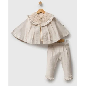 Tongs Baby Takım, 3'lü, Ekru