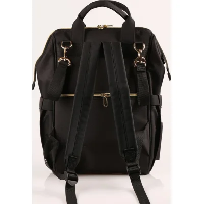 M&Y Go Anne Bebek Bakım Sırt Çantası, Siyah