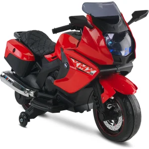 Babyhope 438A XMX-316 Ledli Akülü Motor, 12 Volt, Kırmızı