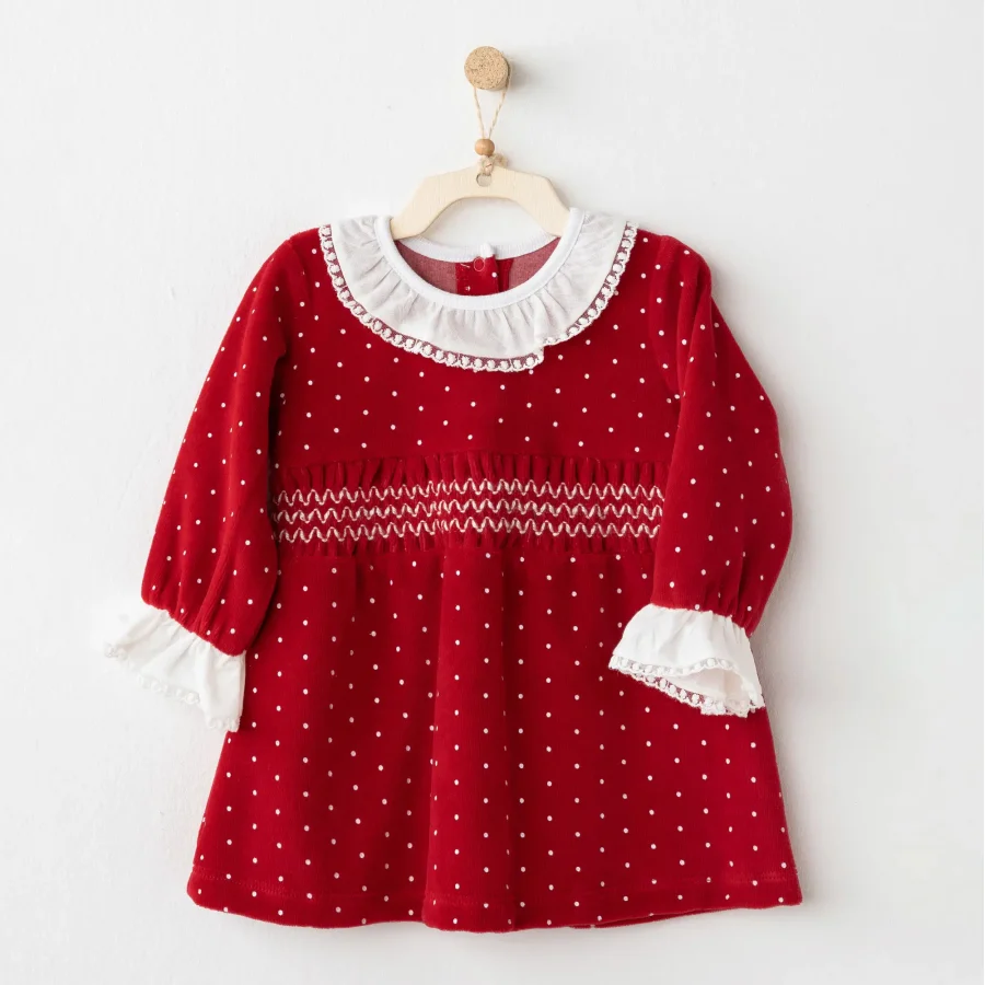 Andywawa Band Set Party Elbise, Kırmızı