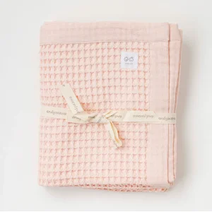 Andywawa Pike Home Bebek Battaniye, 100x120 cm, Pembe