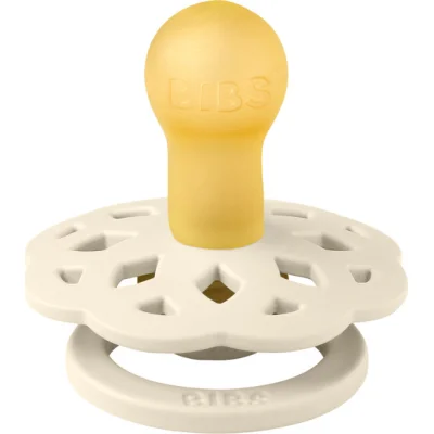 Bibs Boheme Kauçuk Emzik 0-6 Ay Ivory
