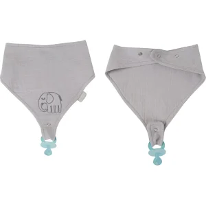 BabyJem Emzik Askılı Müslin Önlük 837 Gri