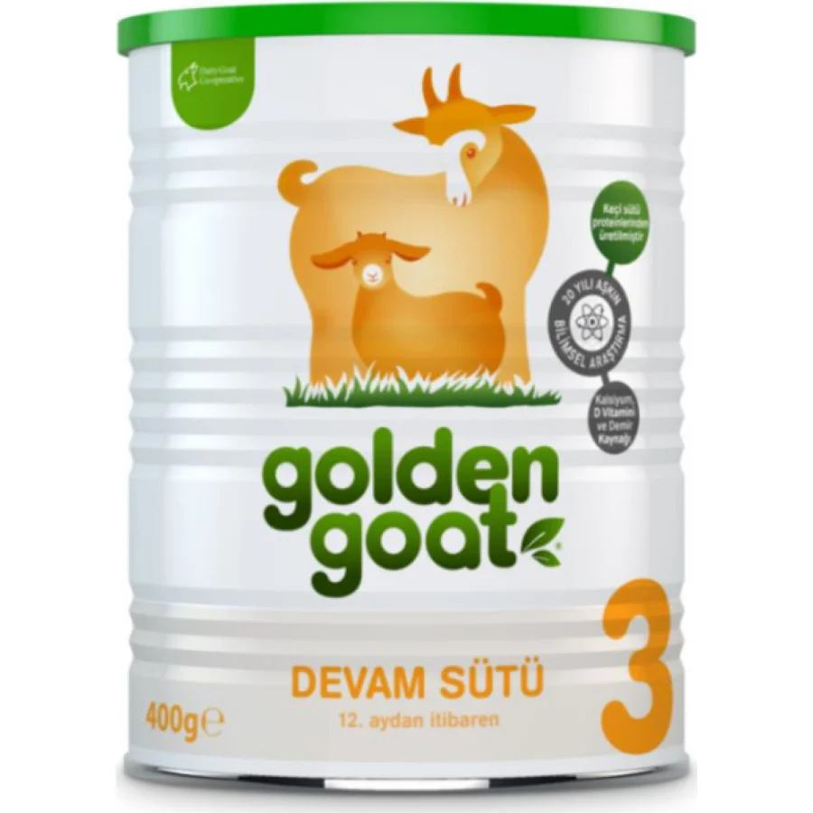 Golden Goat 3 Keçi Sütlü Devam Sütü, 400 g
