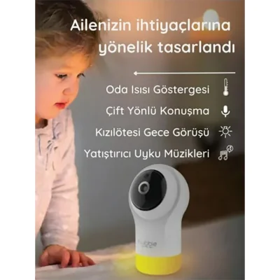 Hubble Glow Full HD Wifi Bebek Kamerası