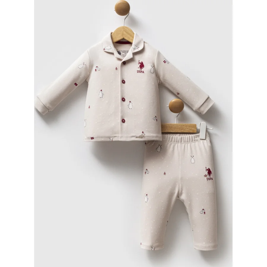 U.S. Polo Assn Takım, 2'li, Bej