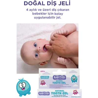 Babyton Bebekler İçin Doğal Diş Jeli