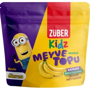 Züber Kidz Meyve Topu, 42 g, Muz