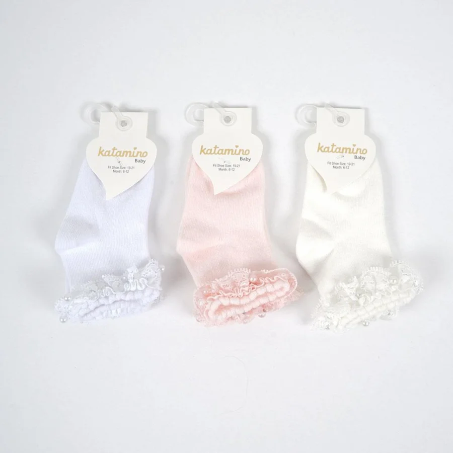 Katamino Teri Aks. Bebek Soket Çorap, Asorti