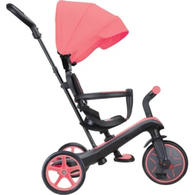 Globber Explorer 4in1 Trike Bisiklet, Pembe