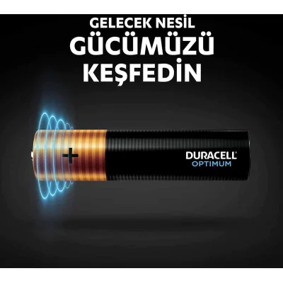 Duracell Optimum AAA Kalem Pil, 6'lı