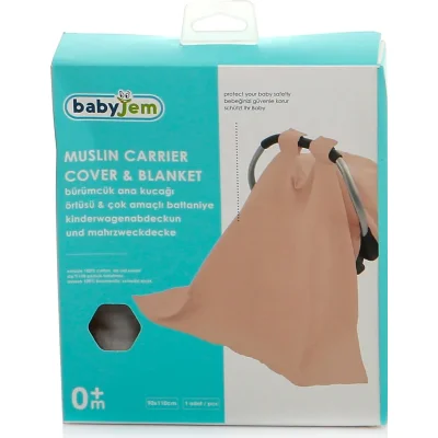 BabyJem Bürümcük Ana Kucağı Örtüsü, Ekru