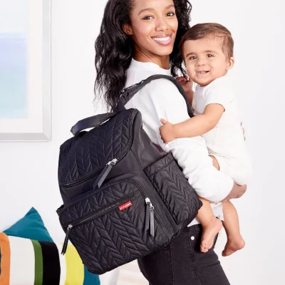 Skip Hop Forma Sırt Çantası, 17x30x38 cm, Jet Siyah