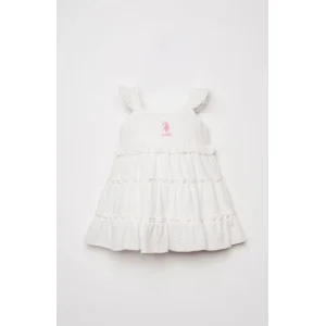 U.S. Polo Elbise, Beyaz