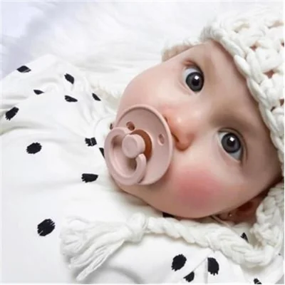 Bibs Colour Kauçuk Emzik, 6-18 Ay, Blush