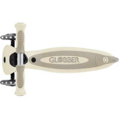 Globber Go Up Baby 360 Scooter, Işıklı, Koyu Bej