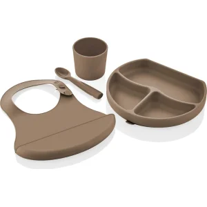 BabyJem Silikon Beslenme Seti, Latte