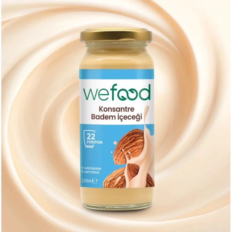 Wefood Organik Badem Sütü Konsantresi, 240 g