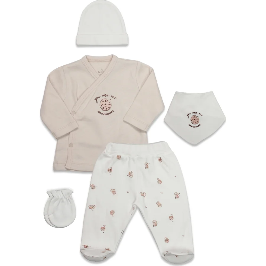 Bistyle 5li Hastane Çıkışı Cookies Cute Happy 12112 Somon