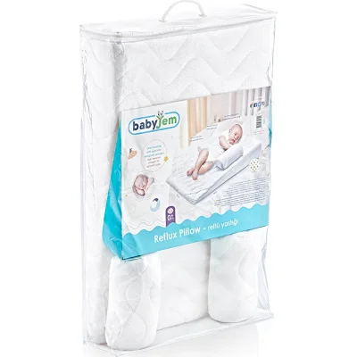 BabyJem Bebek Reflü Yastığı, Beyaz